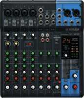 Yamaha MG10XU 10 csatornás Audio Keverőpult Mixer - Fekete