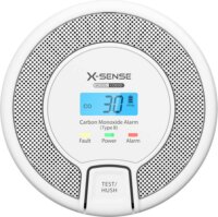 X-Sense CO03D Elemes Szén-monoxid érzékelő kijelzővel - Fehér