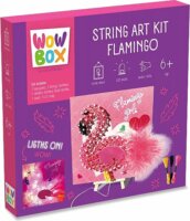 TM Toys Wow Box Világító csomózó képkészítő készlet - Flamingó