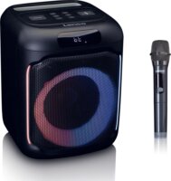 Lenco PA-101BK Bluetooth Party Hangszóró Mikrofonnal 100W - Fekete