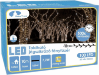 Dekortrend Kontakt LED Spark Kültéri Beltéri fényfüzér 10m - Meleg és hideg fehér