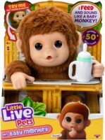 Moose Toys Little Live Pets Mango interaktív maki plüss játék