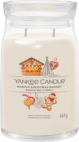 Yankee Candle Signature Müncheni karácsonyi piac Illatgyertya 567g - Fehér