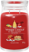 Yankee Candle Signature Big Apple karácsonyi Illatgyertya 567g - Piros