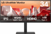 LG 34" 34BA75QE-B 16:9 UltraWide QHD IPS LCD ívelt Monitor - Fekete