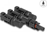 Delock 60025 DL4 anya - 3 x DL4 apa Napkonnektor Átalakító adapter