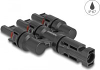 Delock 60025 DL4 apa - 3 x DL4 anya Napkonnektor Átalakító adapter