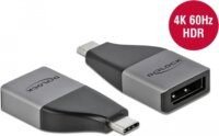 Delock 64120 USB-C apa - DisplayPort anya 4K Átalakító Adapter - Fekete