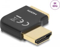 Delock 60015 HDMI apa - HDMI anya 90°-os Átalakító Adapter - Fekete