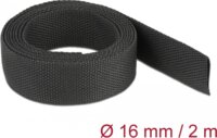 Delock 20793 Hőre zsugorodó kábelrendező cső 2m x 16mm - Fekete