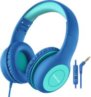 EarFun Kids K1 Gyerek Vezetékes Fejhallgató Headset - Kék/Zöld