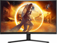 AOC 31.5" CQ32G4VE 16:9 QHD Fast VA Ívelt Gaming Monitor - Fekete/Szürke