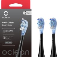 Oclean OCL553543 Ultra clean fogkefe fej (2db) - Fekete