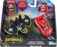 Fisher Price 2 darabos DC Batwheels Redbird és Batwing világító jármű szett