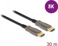 Delock 84040 Aktív HDMI - HDMI 8K 60Hz Kábel 30m - Fekete