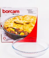 Pasabahce Borcam Bordázott hőálló üvegedény Ø 26cm 1,7L - Átlátszó