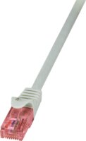 LogiLink CQ2092U U/UTP Cat6 RJ45 Patch kábel 10m - Szürke