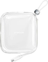 Joyroom JR-L002 Jelly Powerbank integrált kábellell USB-C / 10000mAh 22,5W - Fehér