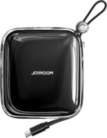 Joyroom JR-L004 Jelly Powerbank integrált kábellel USB-C / 10000mAh 12W - Fekete