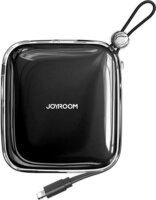 Joyroom JR-L005 Jelly Powerbank integrált kábellel Lightning / 10000mAh 12W - Fekete