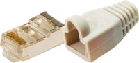 Logilink MP0011 CAT5e RJ45 Árnyékot csatlakozó törésgátlóval - Fehér (100 db)