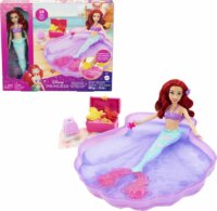 Mattel Disney hercegnők Ariel baba medencével és homokgyurmával