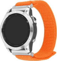 Fixed Sporty Garmin QuickFit Nylon Okosóra szíj 26mm - Narancs