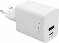 Fixed Mini USB-C/USB Hálózati Gyorstöltő Adapter 45W - Fehér