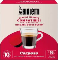 Bialetti Dolce Gusto kompatibilis Corposo Kávé kapszula 16 db