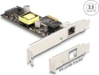 DeLock 88506 2.5 Gigabit PCIe Hálózati Kártya PoE Támogatással