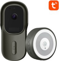 Avatto SVD02 TUYA Okos ajtócsengő kaputelefon FullHD kamerával - Fekete