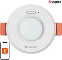 Heiman HS8OS-TY Tuya ZigBee 360° 7m okos mozgásérzékelő - Fehér