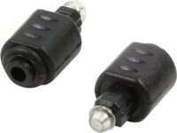 Logilink Toslink apa - Mini Toslink anya audió adapter - Fekete