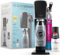 SodaStream SM ART Black Pepsi Zero MP Promo Pack Szódagép - Fekete