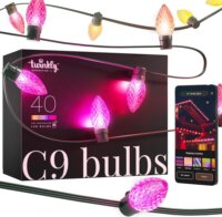 Twinkly C9 Bulbs Smart Kültéri Okos LED fényfűzér 24.2m - RGB