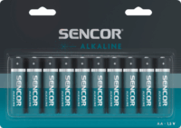 Sencor SBA LR6 10BP Alkáli Ceruzaelem AA (10db /csomag)