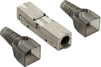 Logilink MP0046 Árnyékolt kábel összekötő Cat6a - Szürke