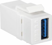 Logilink NK0015 USB 3.0 Keystone csatlakozó - Fehér