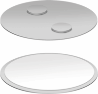 Logilink SC0017 Mágneses Füstérzékelő Rögzítő Ø 4cm