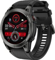 Manta Activ X GPS Férfi Okosóra 47mm ajándék narancs szíjjal - Fekete