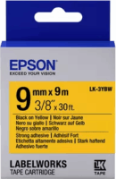 EPSON S653005 LK-3YBW Feliratozógép szalag 9mm (9m) - Fekete/Sárga