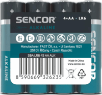 Sencor SBA LR6 4S Alkáli Ceruzaelem AA (4db /csomag)