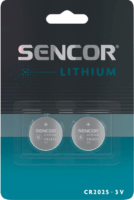 Sencor SBA CR2025 Lítium gombelem 3.0V (2db /csomag)