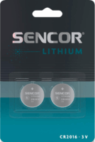 Sencor SBA CR2016 Lítium gombelem (2db /csomag)