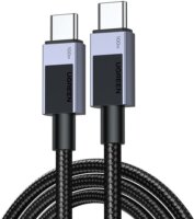 Ugreen L512 USB-C apa - USB-C apa Adat és gyorstöltő kábel 2m - Szürke