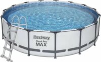 Bestway 56121 Steel Pro MAX Set fémvázas kerek medence (Ø 488 x 122cm)