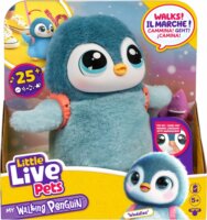 Moose Toys Little Live Pets Totyi, az interaktív sétáló pingvin plüss játék