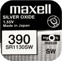 Maxell 390 Ezüst oxid gombelem (1db/csomag)