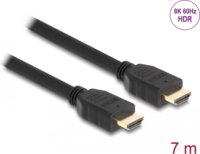 Delock 82005 HDMI - HDMI 48Gbps 8K 60Hz Kábel 7m - Fekete