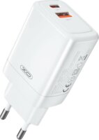 XO CE16 USB-C / USB-A Hálózati Gyorstöltő Adapter 45W - Fekete